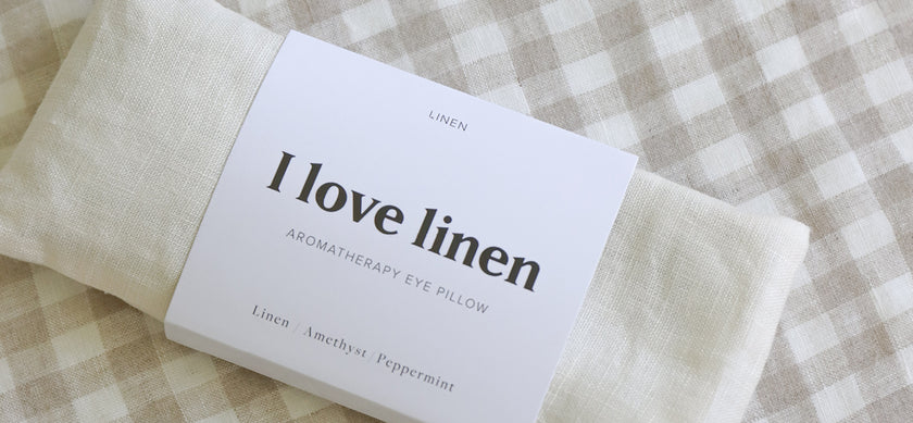 Aromatherapy Eye Pillow by I Love Linen