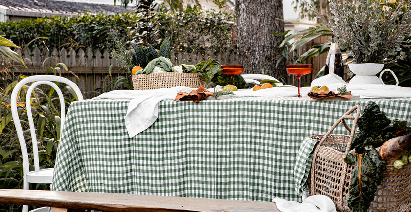 Behind the Design: Ivy Gingham Dining