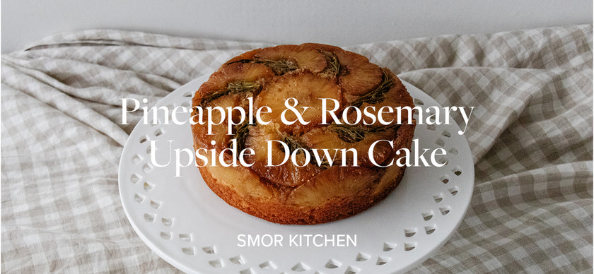 Pineapple and Rosemary Upside Down Cake