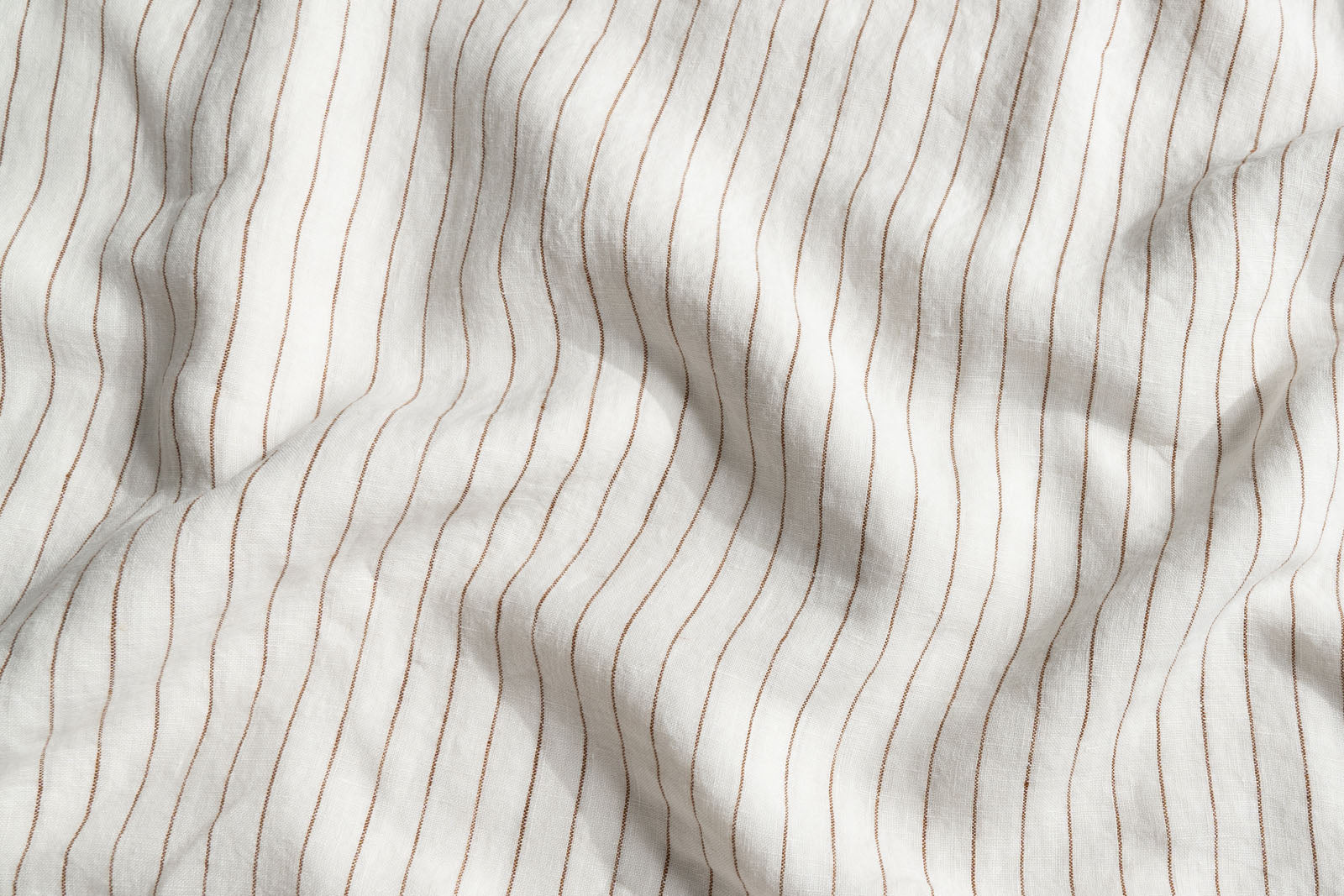 Loft Linen Flat Sheet in Cocoa