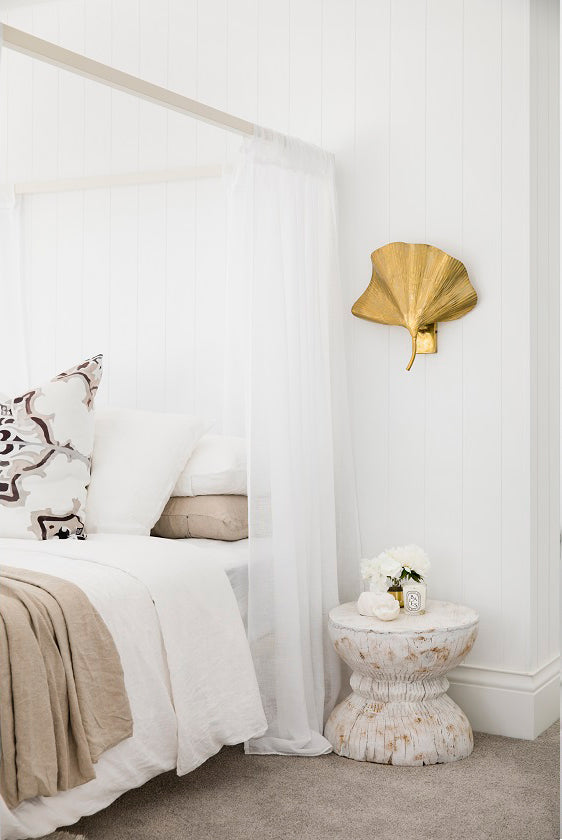 French Linen in Three Birds Renovations Mastersuite