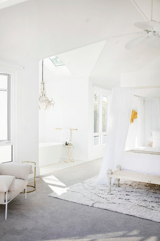 French Linen in Three Birds Renovations Mastersuite