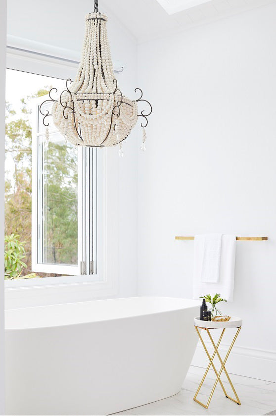 French Linen in Three Birds Renovations Mastersuite