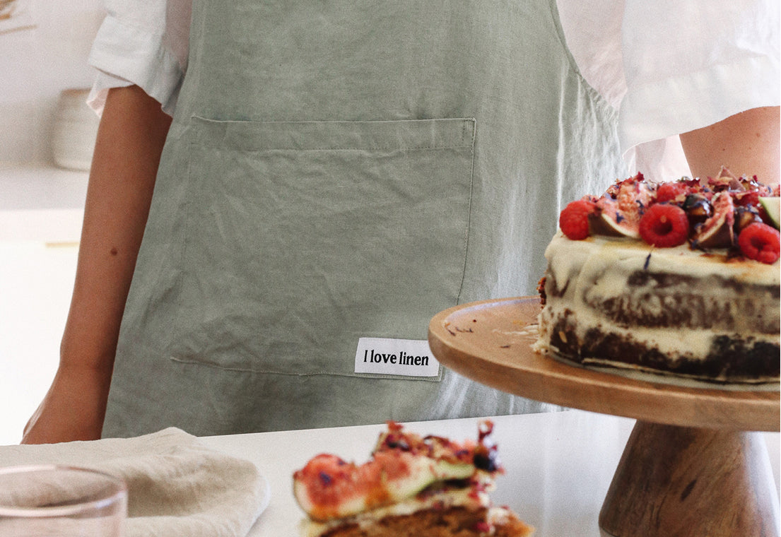 Welcome, French Linen Aprons