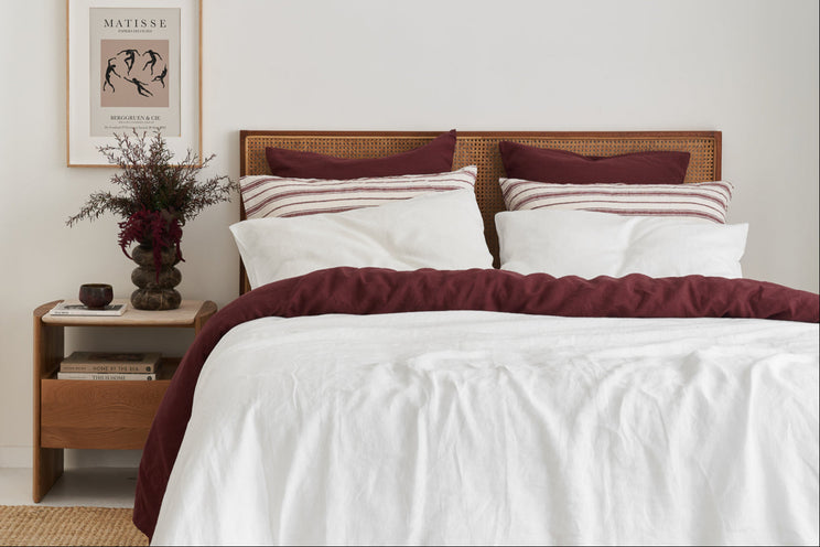 cherrywood linen bedding