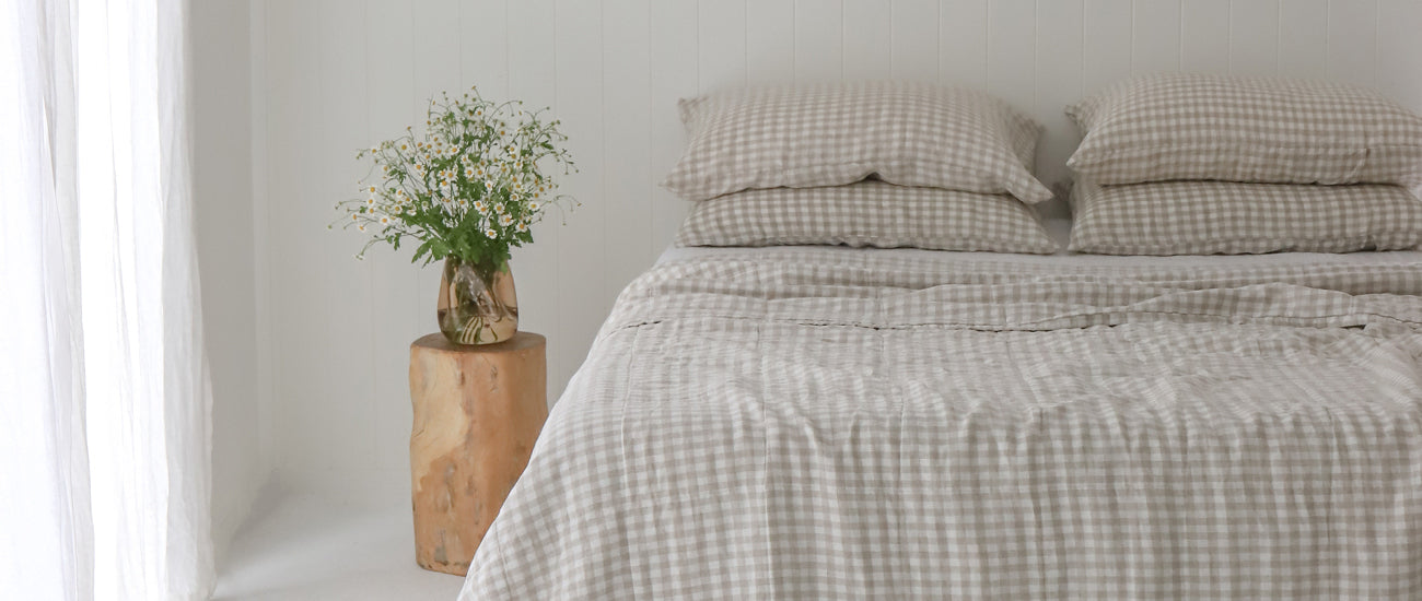 French Flax Linen Quilt Covers