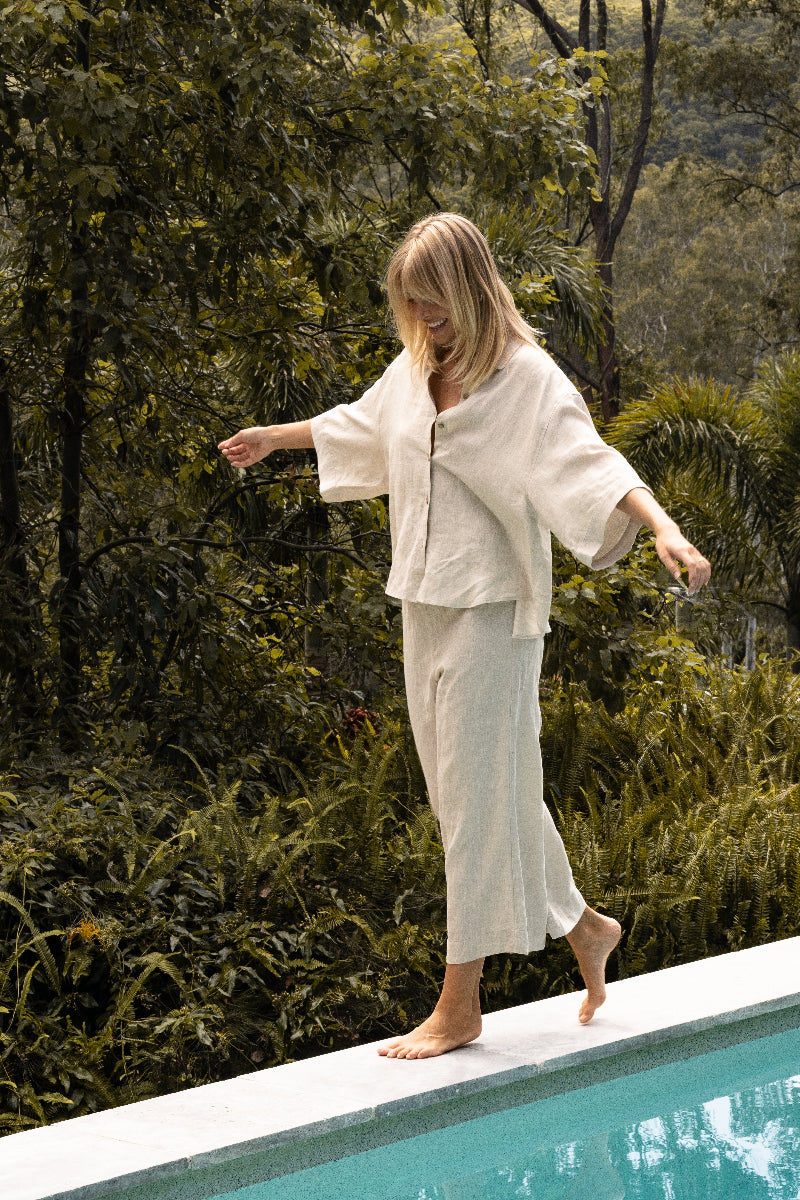 linen loungewear