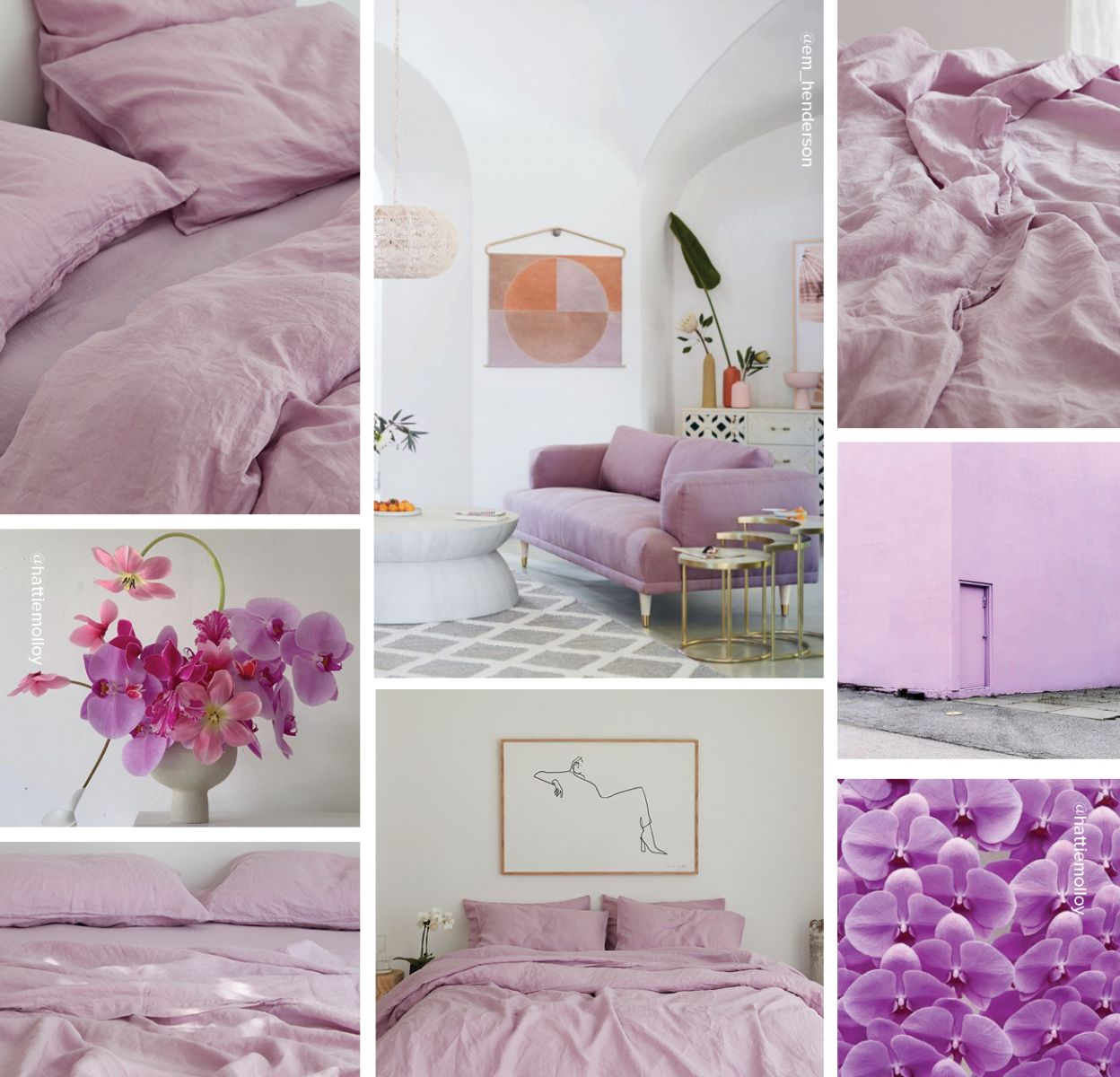 Our Giftmas Lovely Lilac Colour Guide