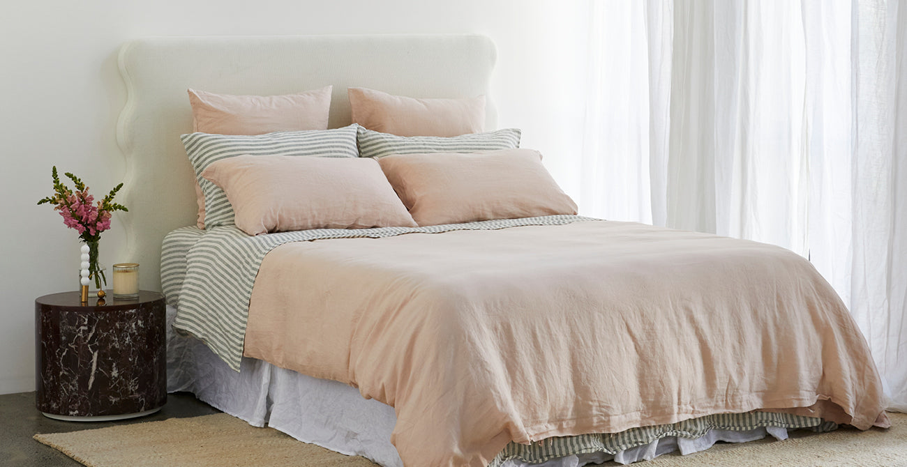 Parisian femininity with Sage Stripe