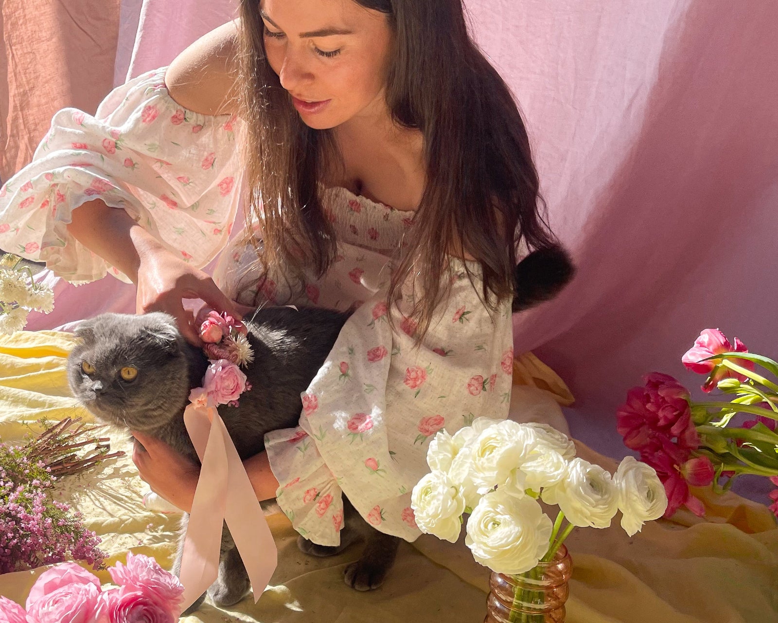 Embark on a magical journey of flowers with Anastasia