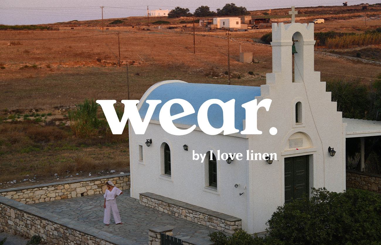 Poppy & Elle on Location in Santorini