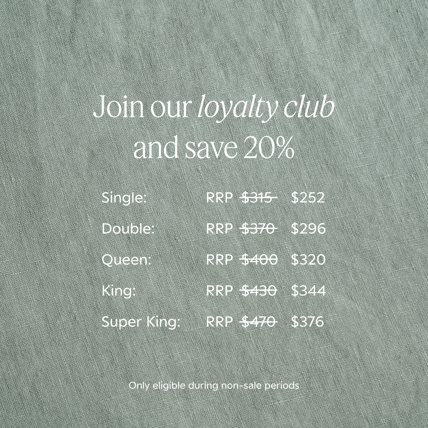 French Flax Linen Double Sided Quilt Cover Set in Sage/Jade