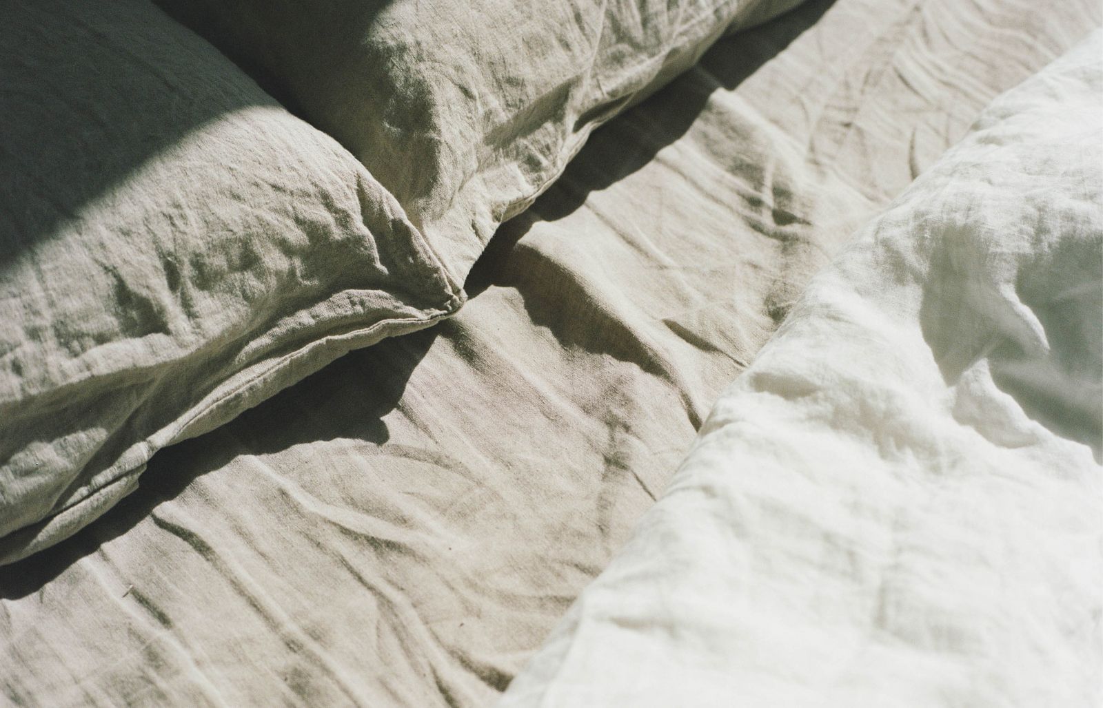 French Flax Linen Sheets in Natural