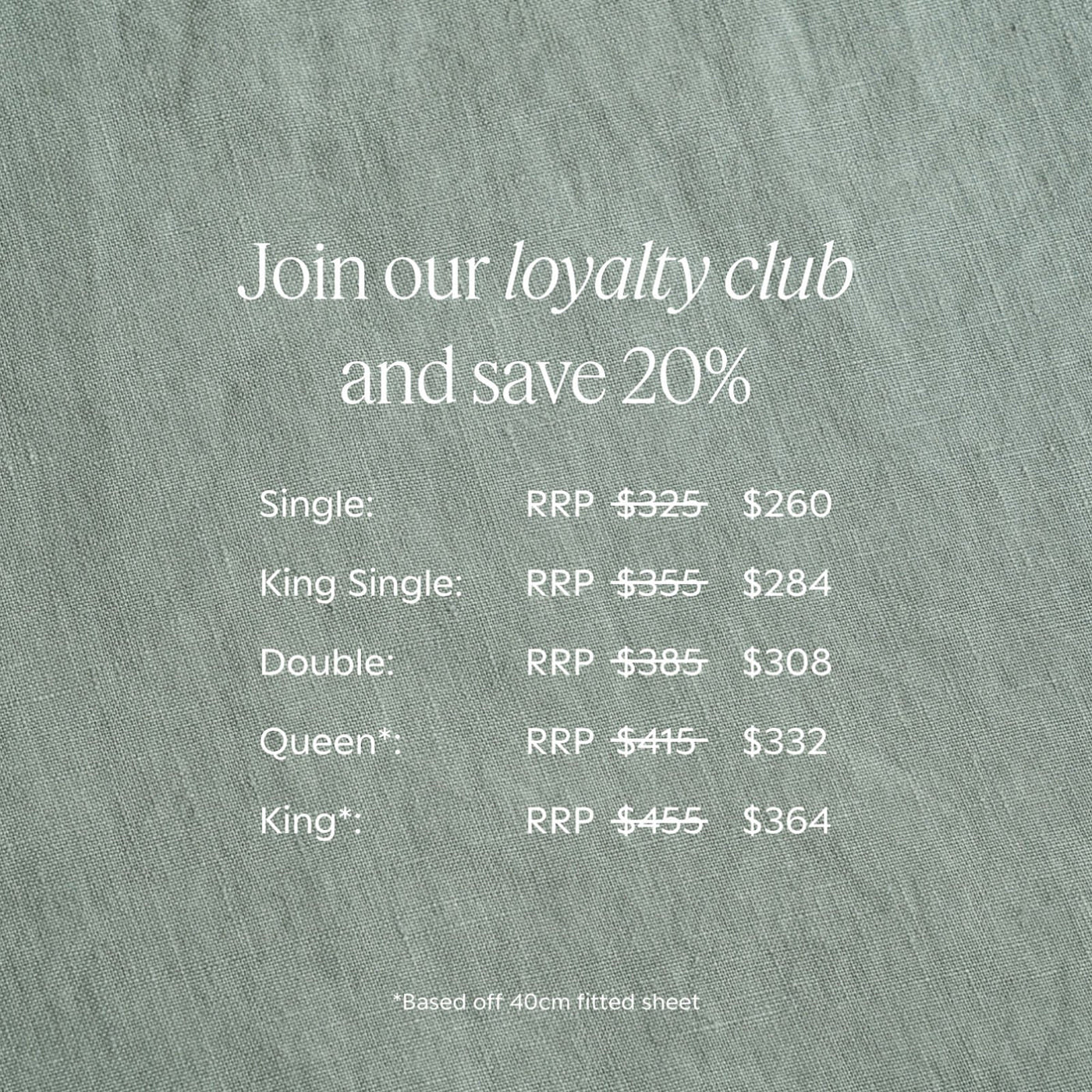 French Flax Linen Double Sided Quilt Cover in Sage/Jade