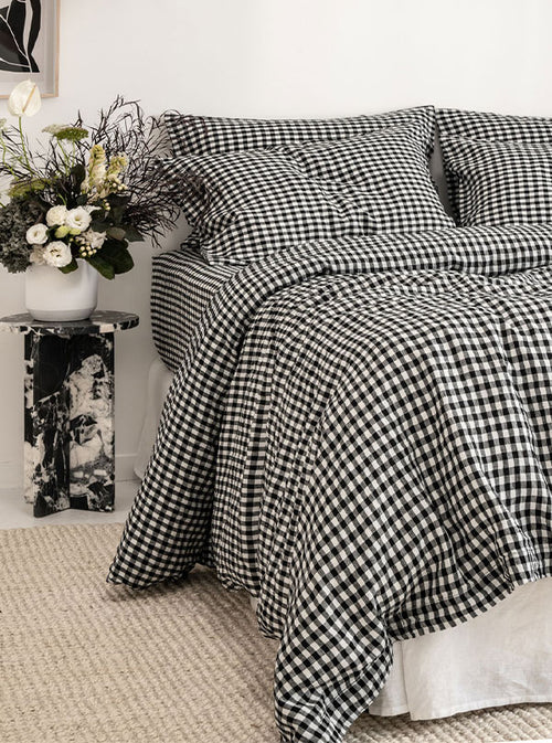 Charcoal Gingham