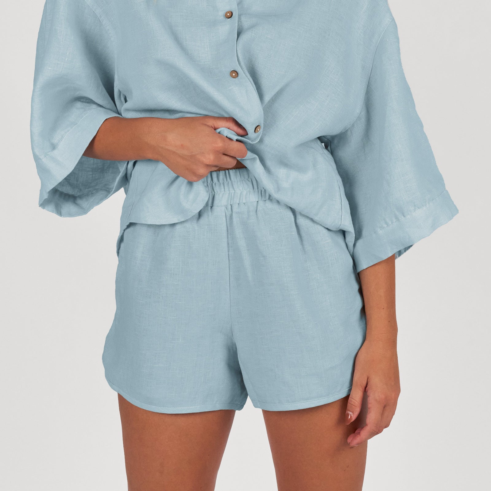 Linen Flared Short main image 0