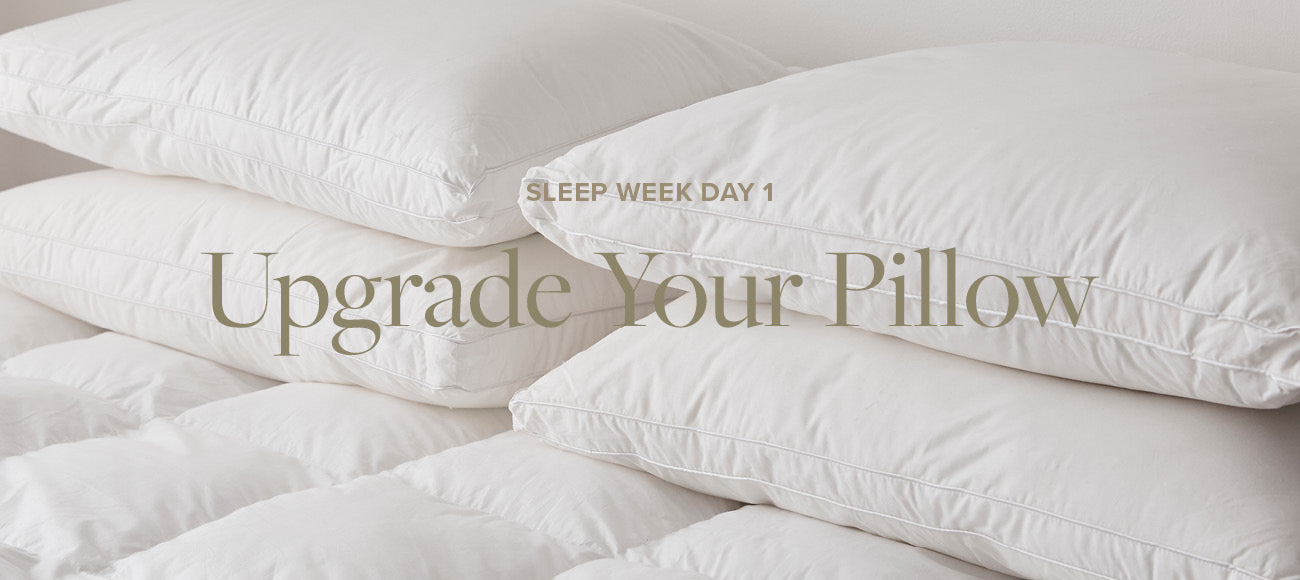 Day 1: A better pillow = a better sleep