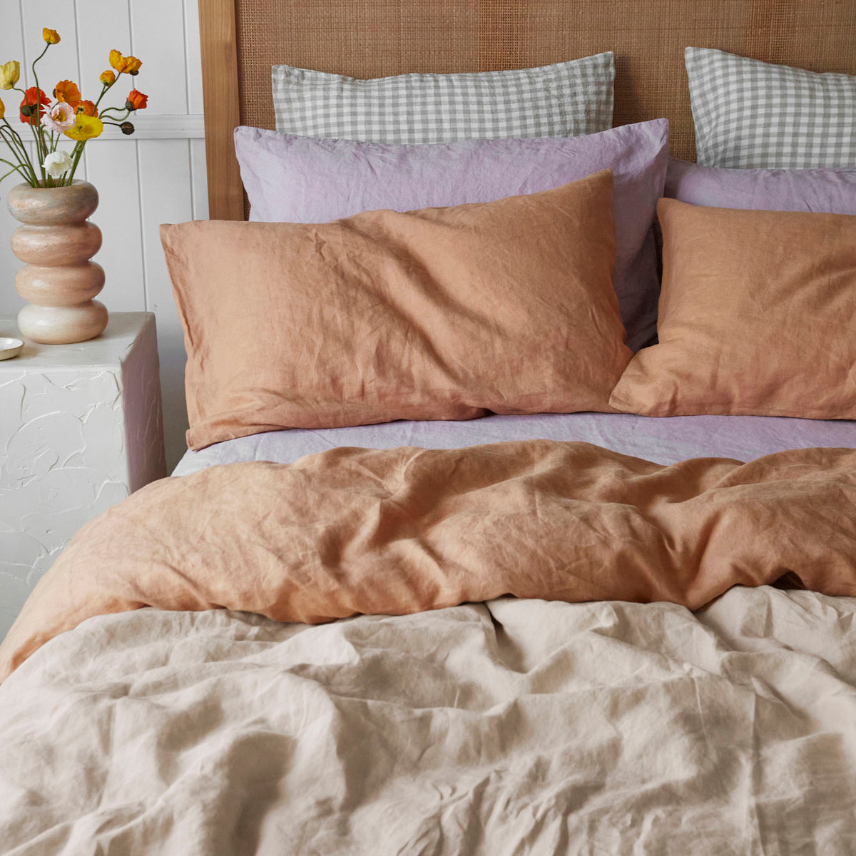 linen pillowcases