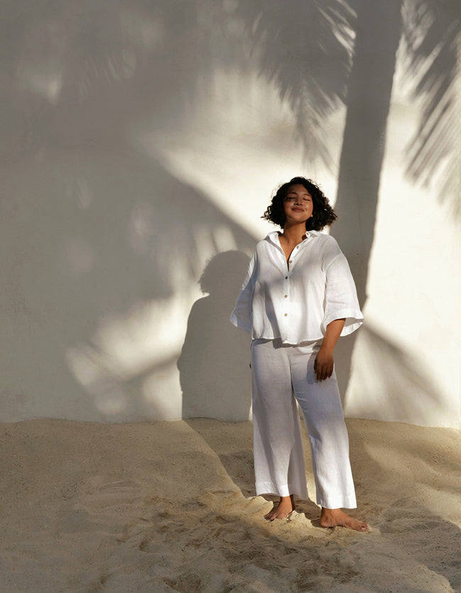 The Ruby Lounge Set in White