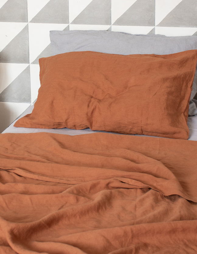 Ochre & Soft Grey