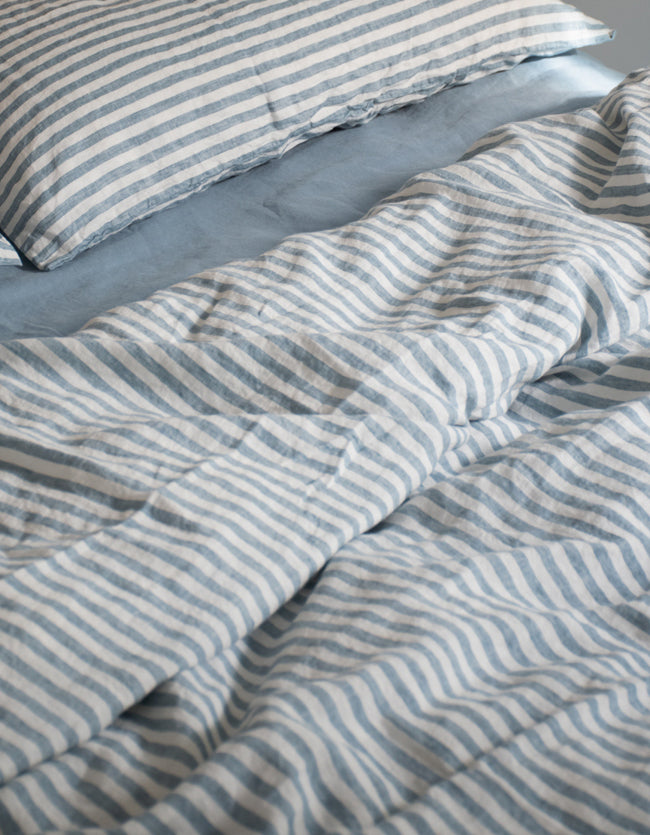 Marine Blue & Stripe