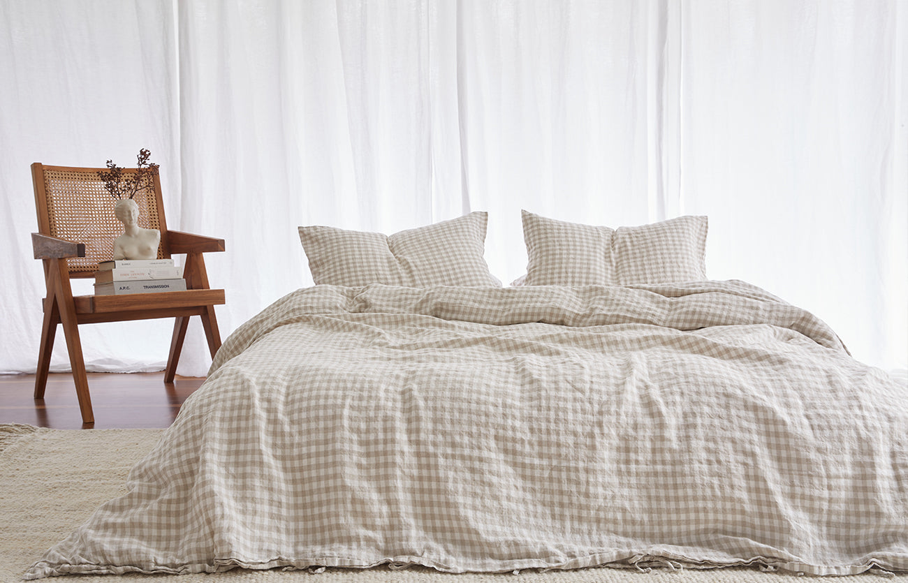 Beige Gingham Campaign Partners