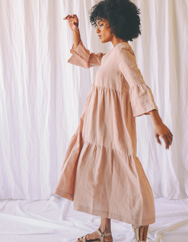 The Stevie Dress in Clay