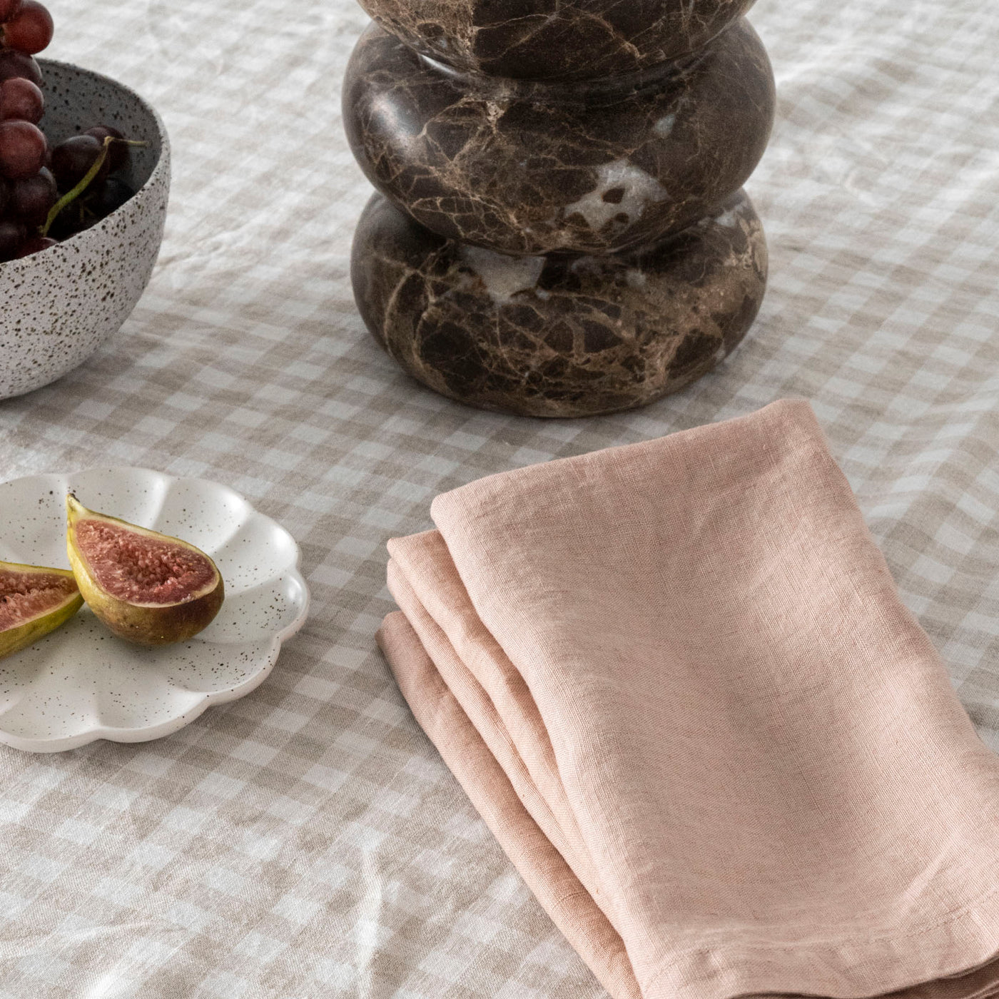 French Flax Linen Napkin (Set Of 4) in Clay
