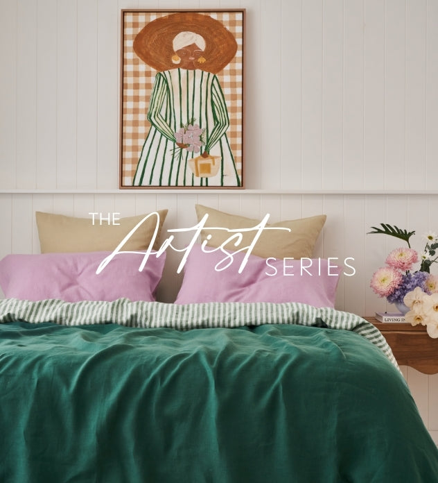 The Artist Series - Behind the Design – I Love Linen
