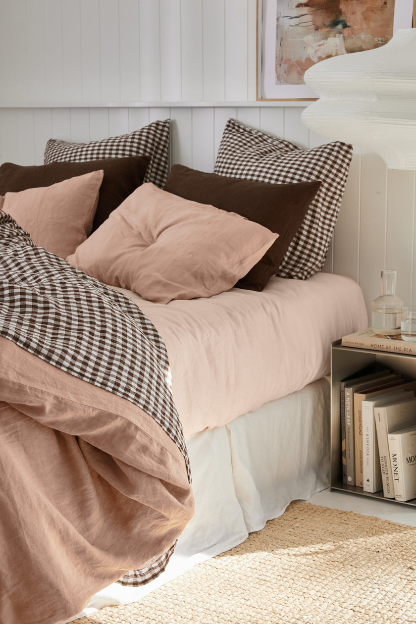 How to Style Chocolate Gingham