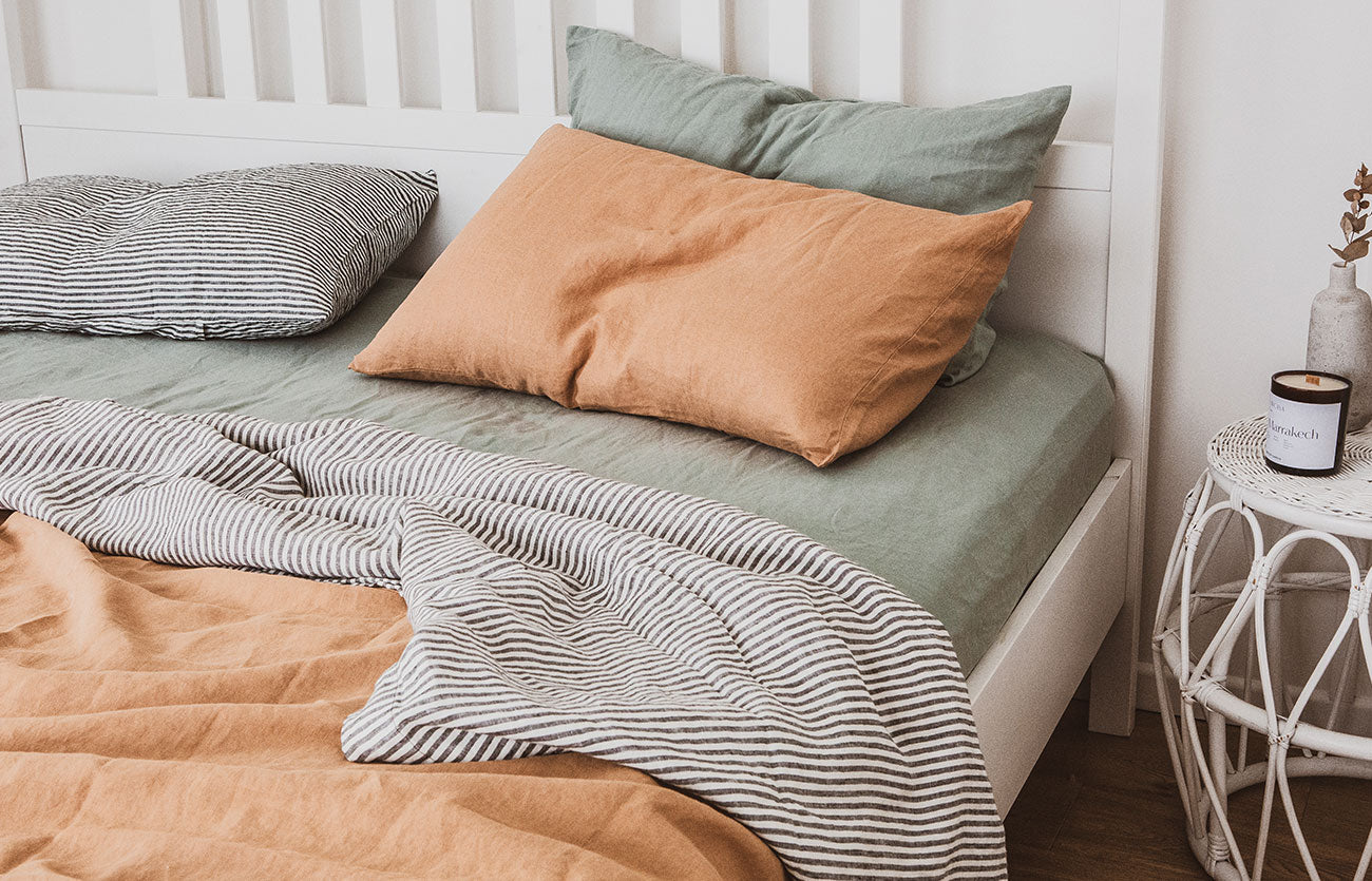 Sage, Sandalwood & Stripe