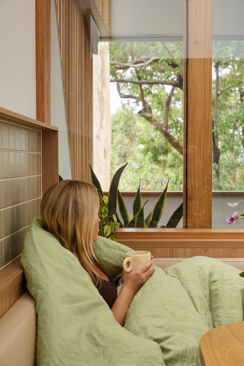 Why Your Linen Bedding Takes Six Months to Make
