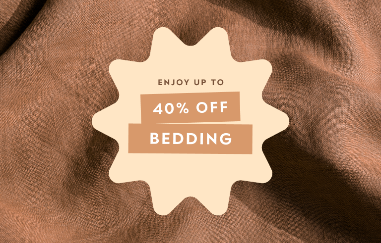 40% Off Bedding