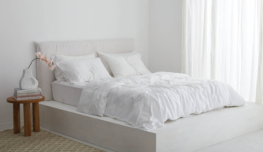 White Bamboo Sheets & Bedding I Love Linen