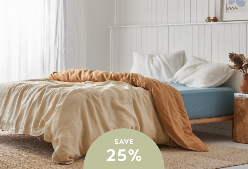 I Love Linen Sale - Save on French Linen Sheet Sets & Quilt Covers