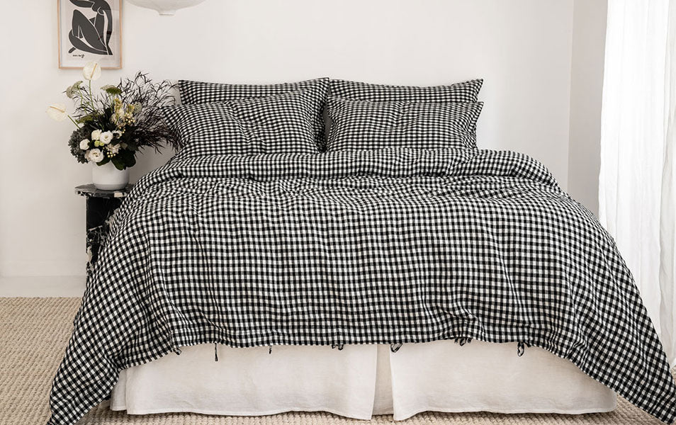 All Charcoal Gingham
