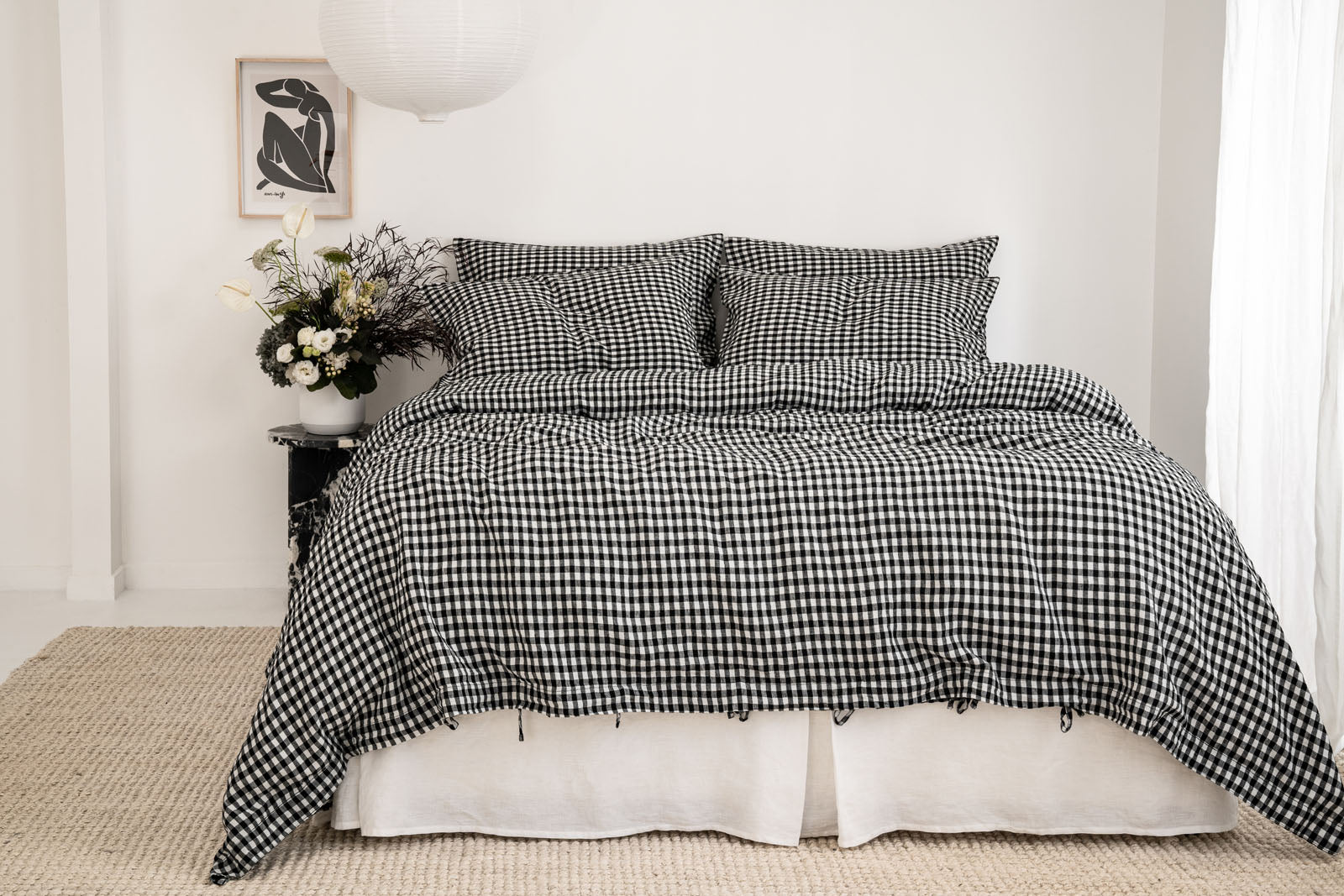 Charcoal Gingham