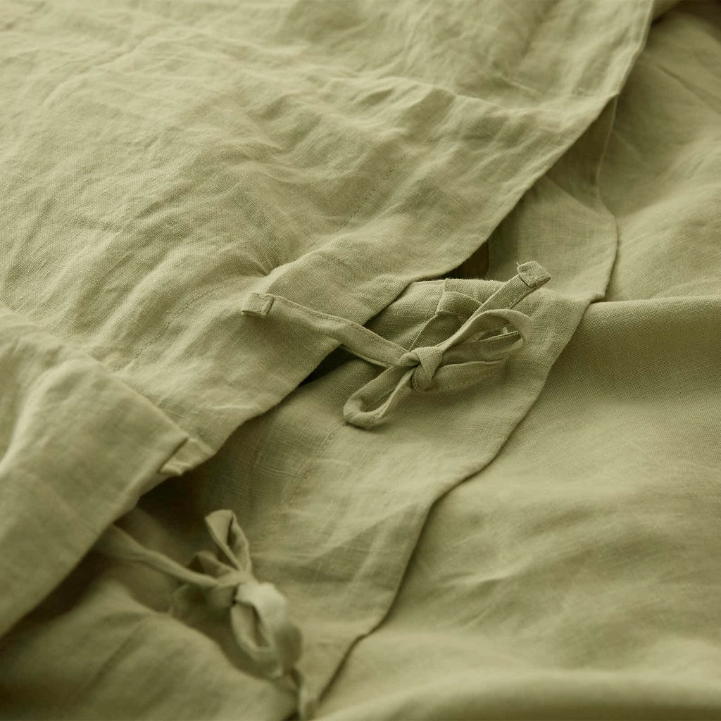 Matcha Linen Quilt Cover