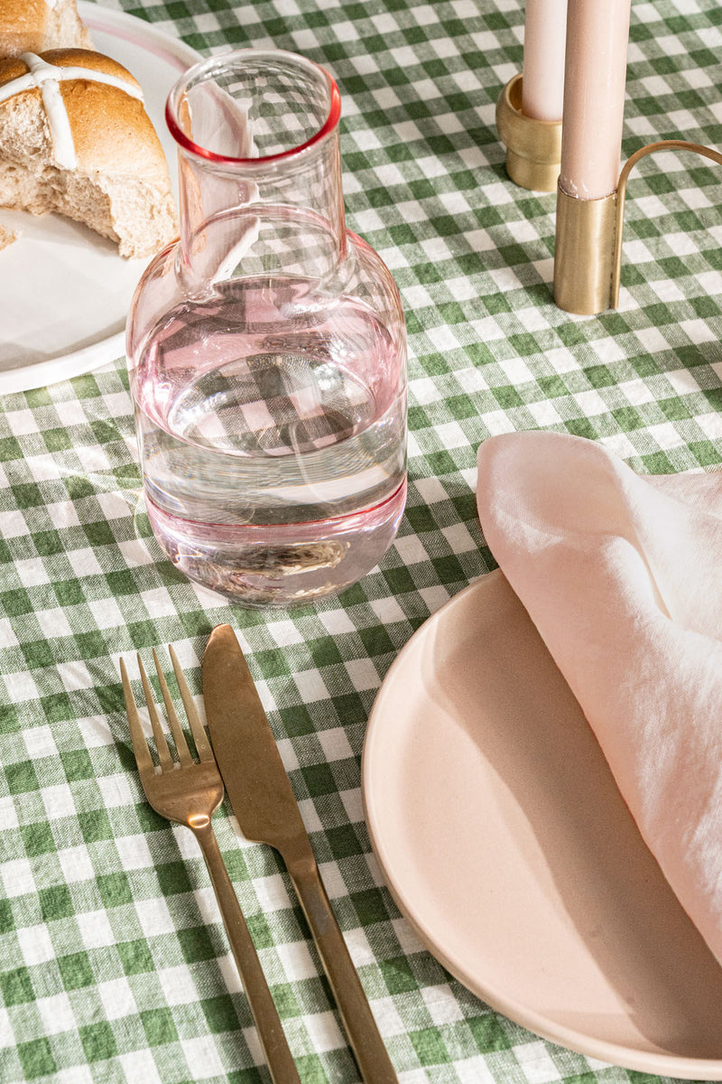 Linen Table Cloth and Linen Napkin