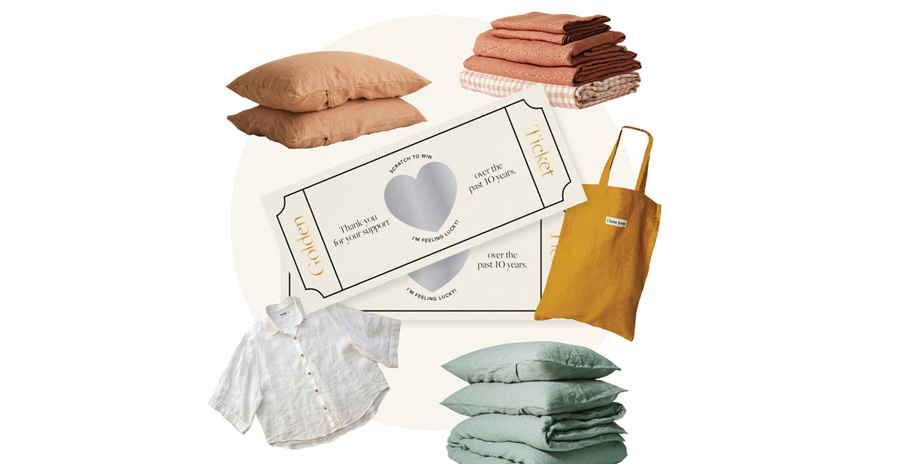 Your Chance to Win in Every Order – I Love Linen