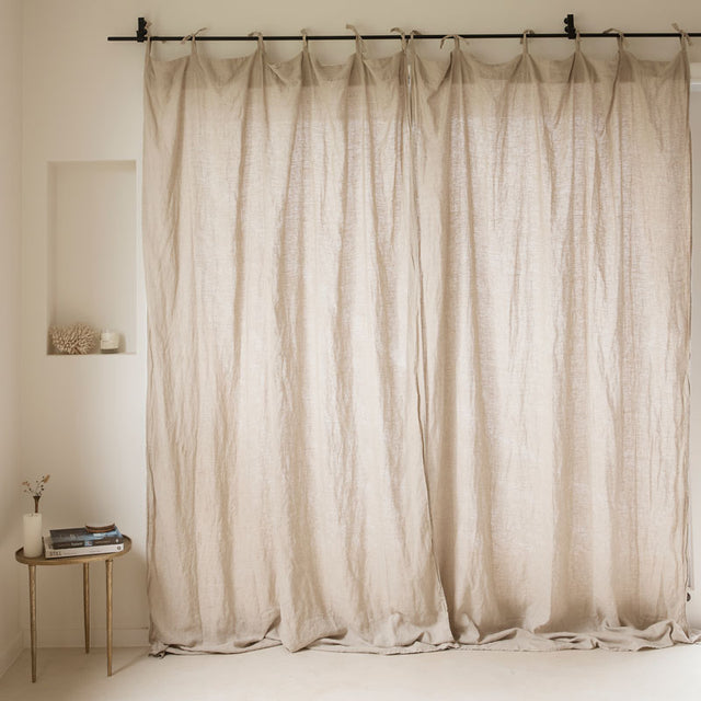 French Flax Linen Curtains