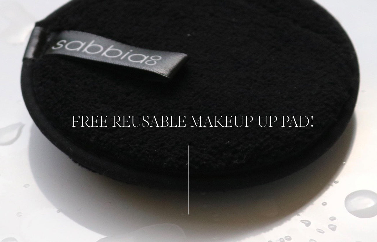 Free sustainable skincare gifts for you with @sabbiaco