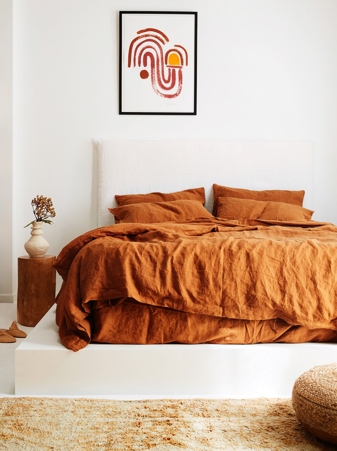 Introducing Ochre: Our Newest French Linen Shade