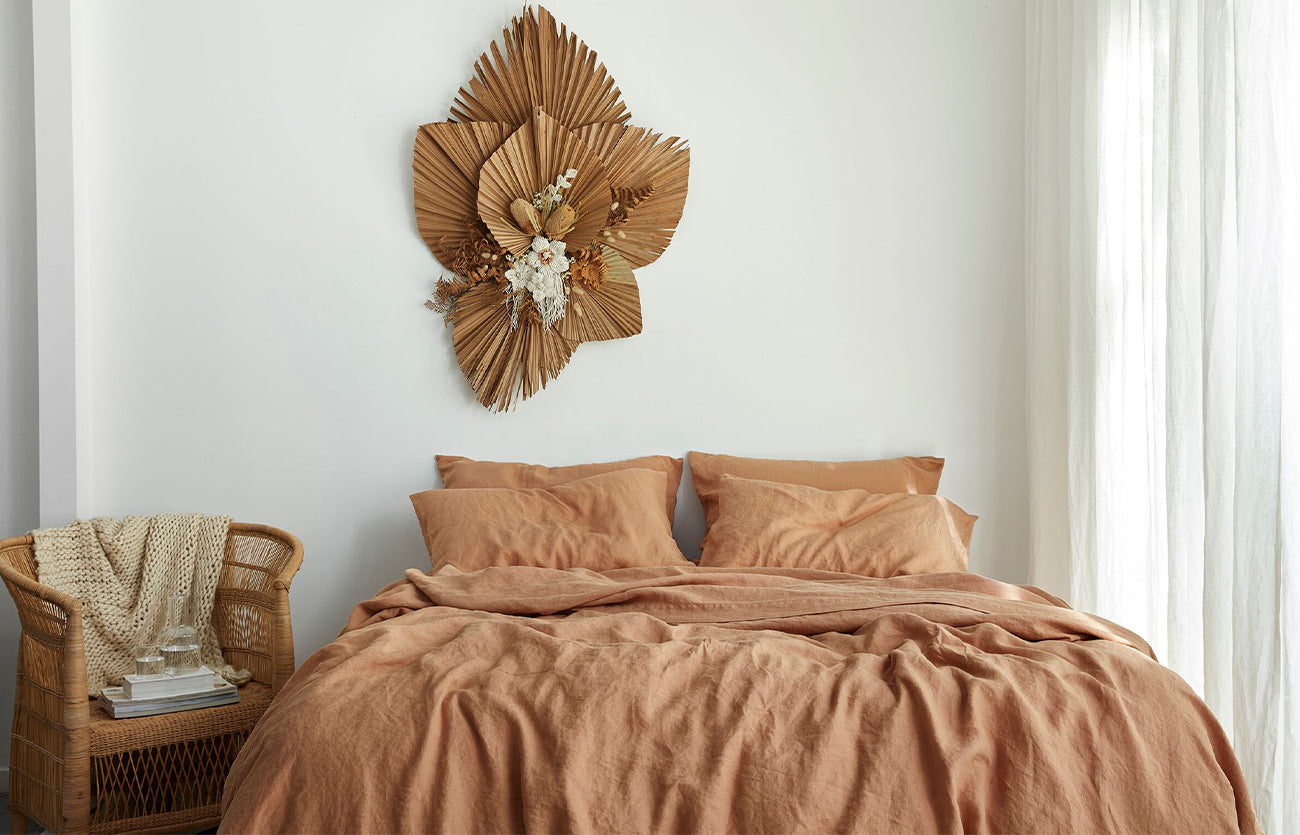 Sandalwood French line bedding Lookbook