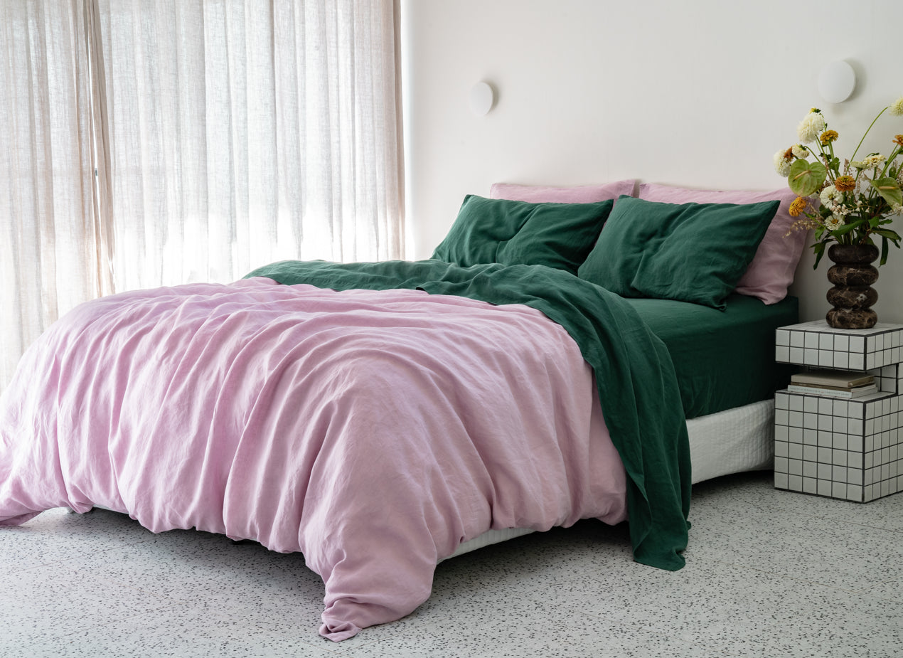 Linen Bedding and Linen Pillowcases