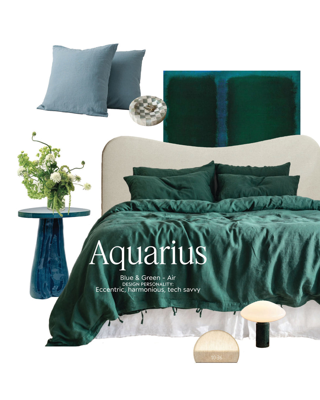 Aquarius - Blue & Green