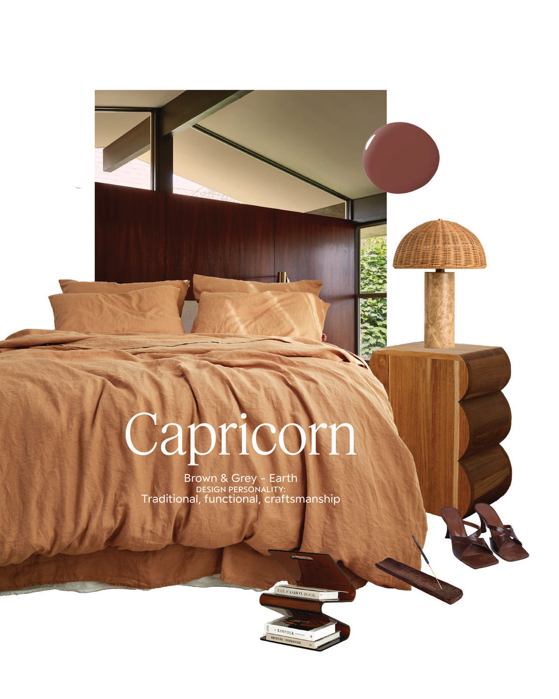 Capricorn - Brown & Grey