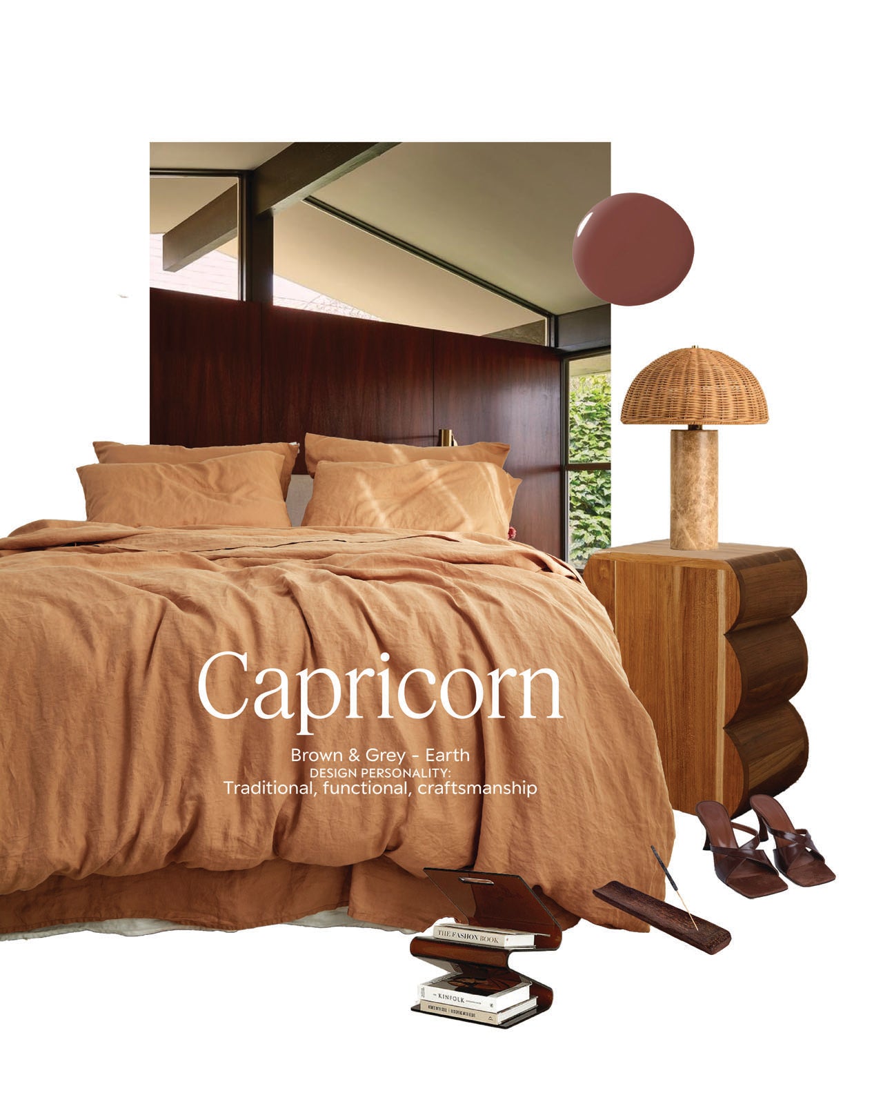 Capricorn - Brown & Grey