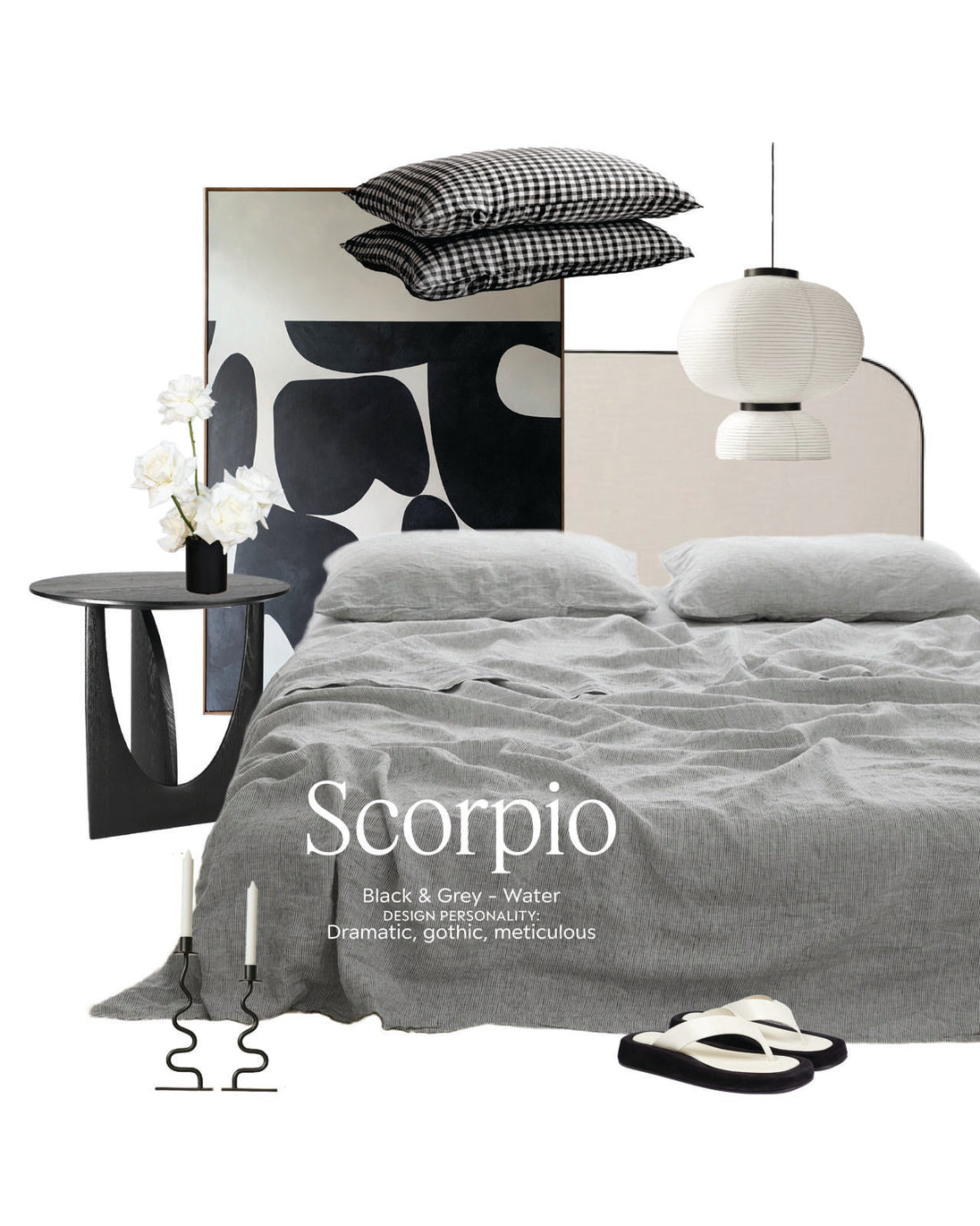 Scorpio - Black & Grey