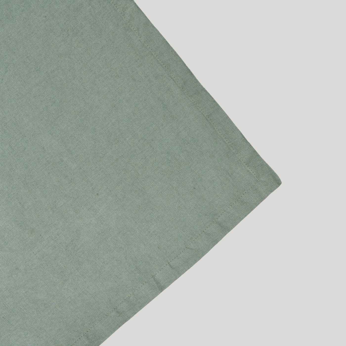 French Flax Linen Swaddle in Sage